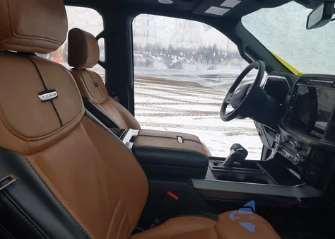 2021 Ford F-150 Platinum from USA, damaged, VIN 1FTFW1ED5MFA93479